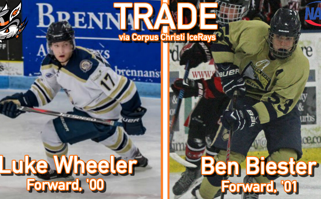 Tricks acquire Biester, Wheeler from Corpus Christi