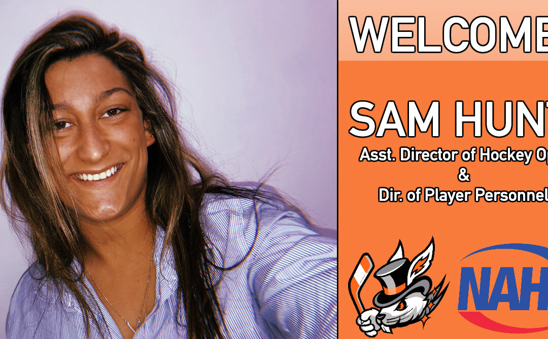 Sam Hunt joins staff as Asst. Director of Hockey Operations