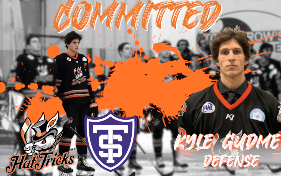 Jr. Hat Tricks captain Kyle Gudme commits to University of St. Thomas