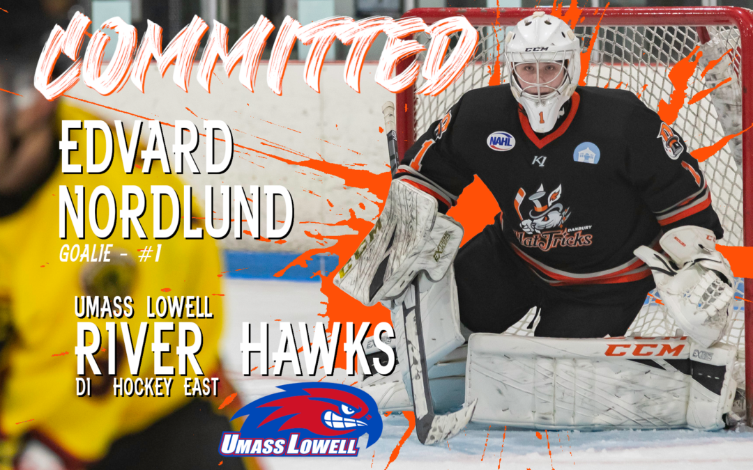 COMMITMENT: Goalie Edvard Nordlund to join UMass-Lowell River Hawks