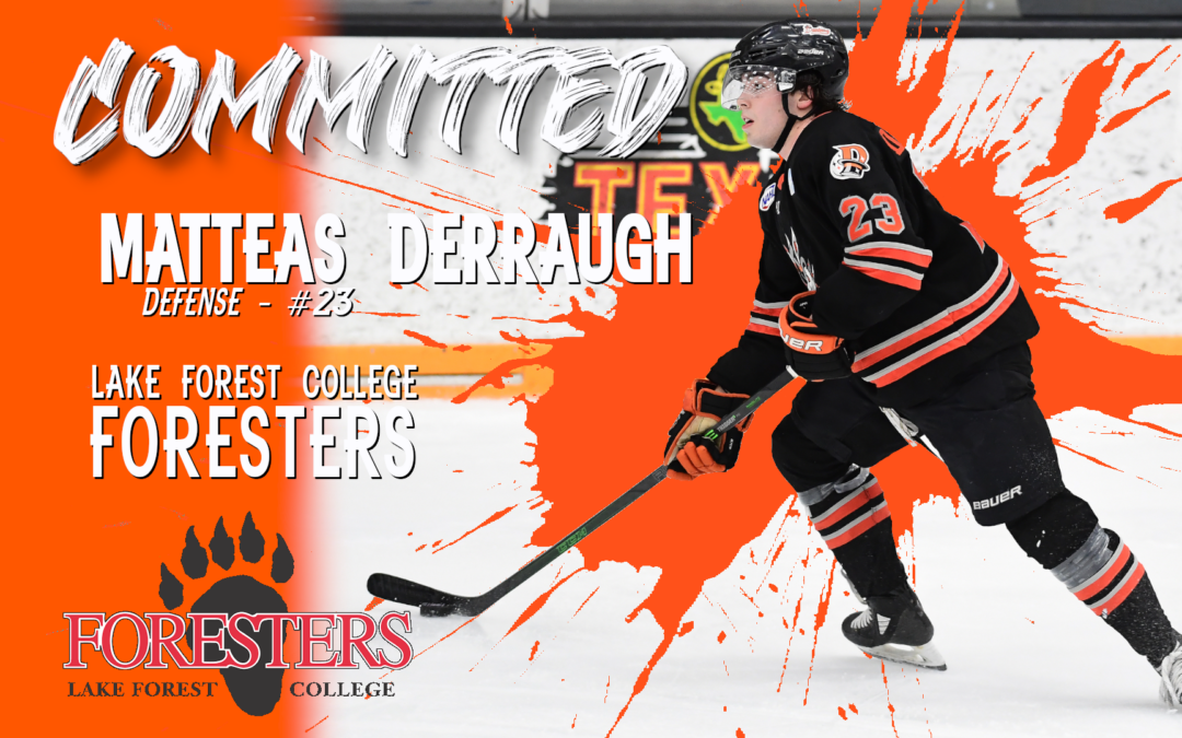 COMMITMENT: Matteas Derraugh heads to Lake Forest College