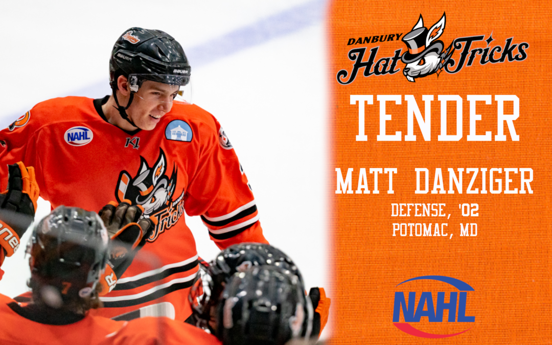 TENDER: Matt Danziger signs tender for 2021-22 season