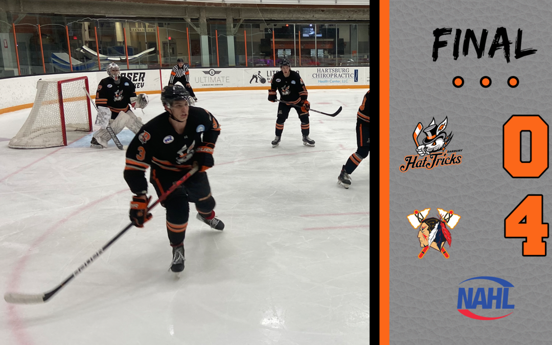 DANBURY CANT OVERCOME THREE-GOAL THIRD, LOSES 4-0.