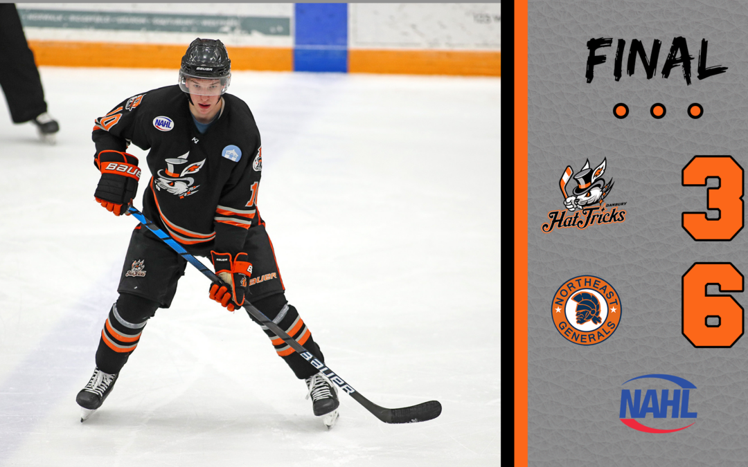 JR. HAT TRICKS FALL IN SERIES FINALE