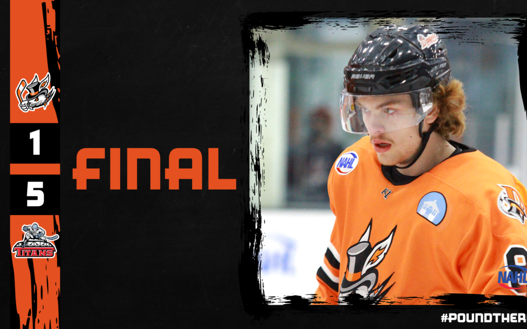 JR. HAT TRICKS FALL TO TITANS IN NEW JERSEY