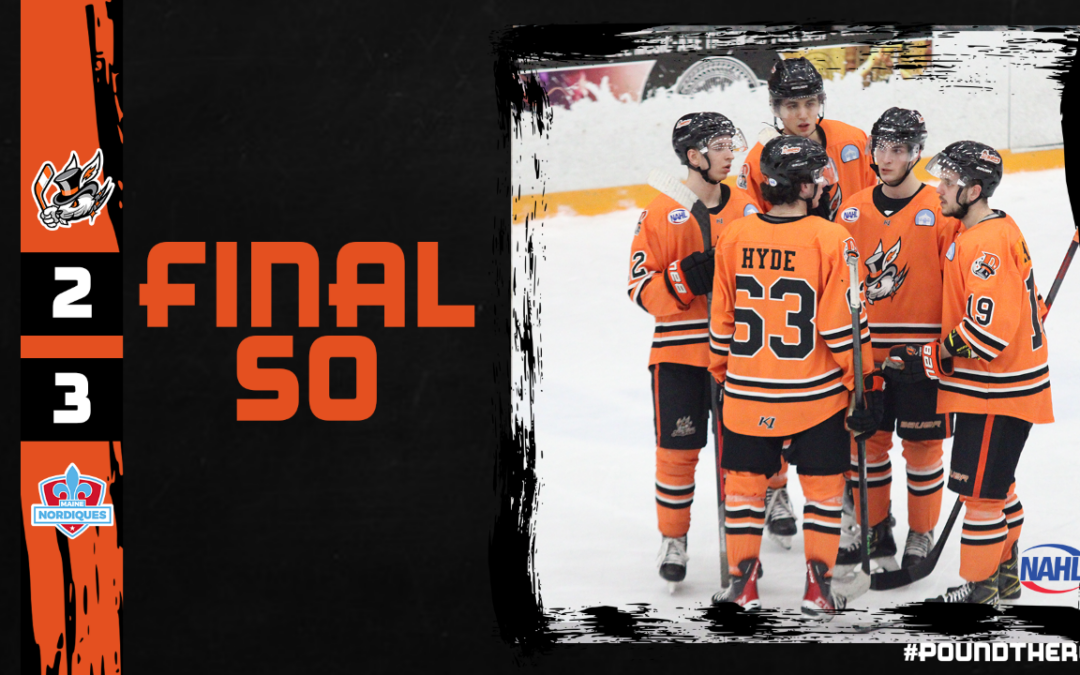 Jr. Hat Tricks Fall in Shootout in Final Home Game