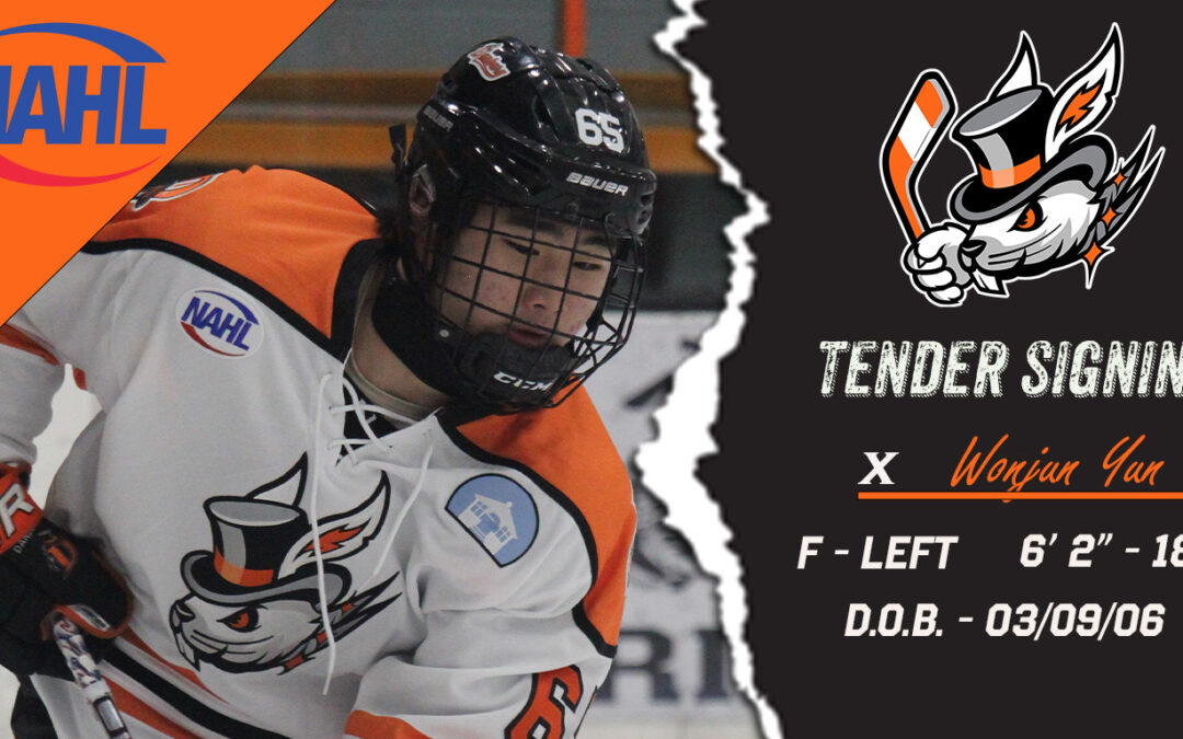 Hat Tricks Tender Forward, Wonjun Yun, for 2024-25 Season