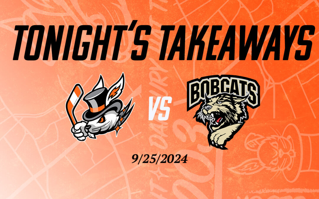 Tonight’s Takeaways: Hat Tricks Fall to Bobcats in a Close Game One of the Showcase