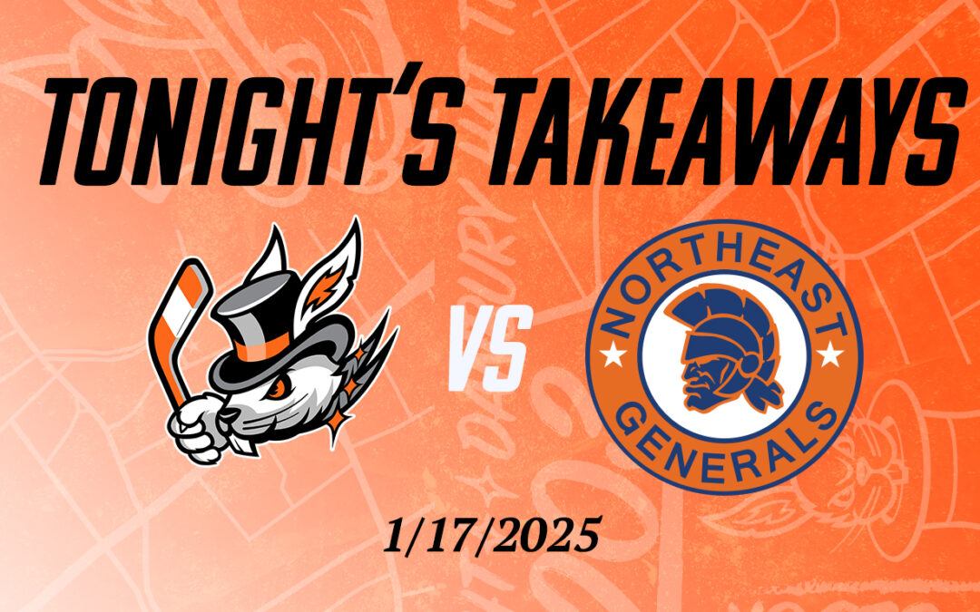 Tonight’s Takeaways: Hat Tricks Continue Domination of Generals in 7-4 Win