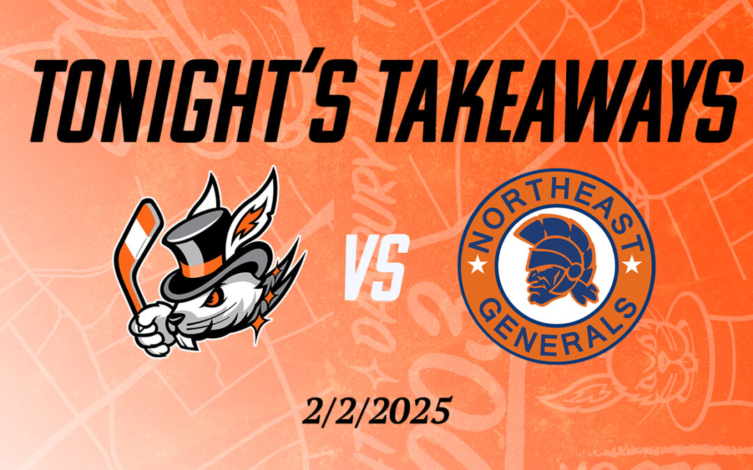Tonight’s Takeaways: Hat Tricks Finish Series with Northeast in Overtime Loss