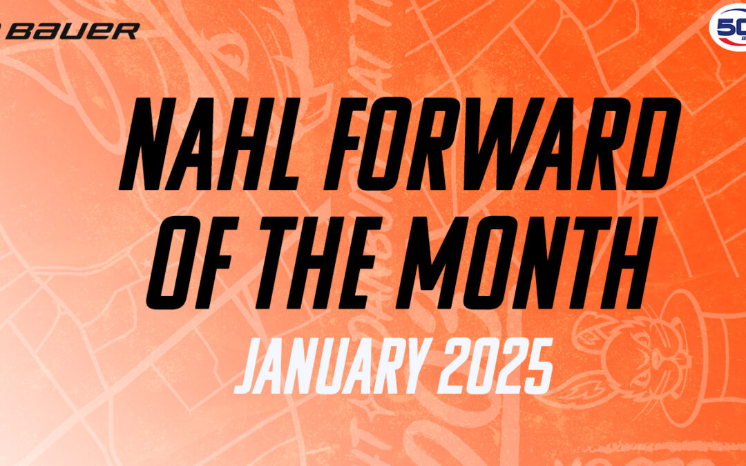 Niko Tournas Named NAHL Forward of the Month for January 2025