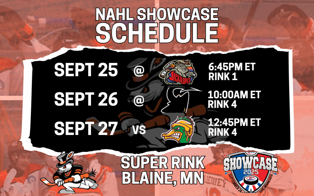 NAHL & Hat Tricks announce 22nd Annual Showcase Schedule