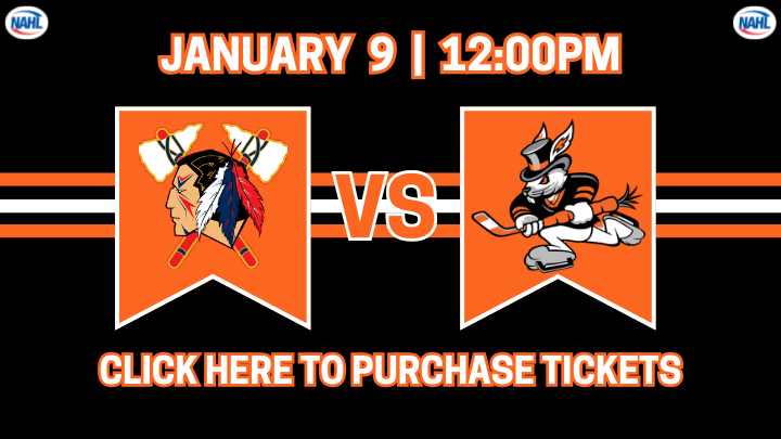 Hat Tricks vs. Johnstown Tomahawks, January 9, 2026