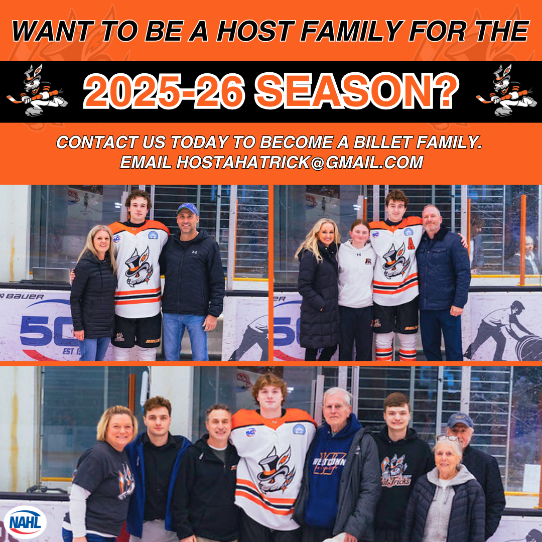 2025-26 Billet Host a Hat Trick