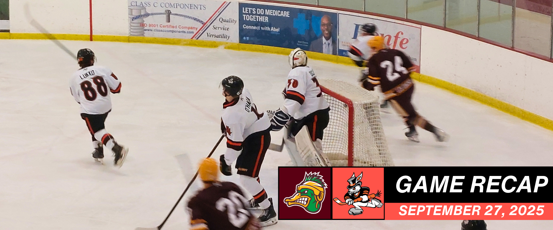 September 27 Recap Article Hat Tricks Drop Showcase Finale in Shootout to Mallards