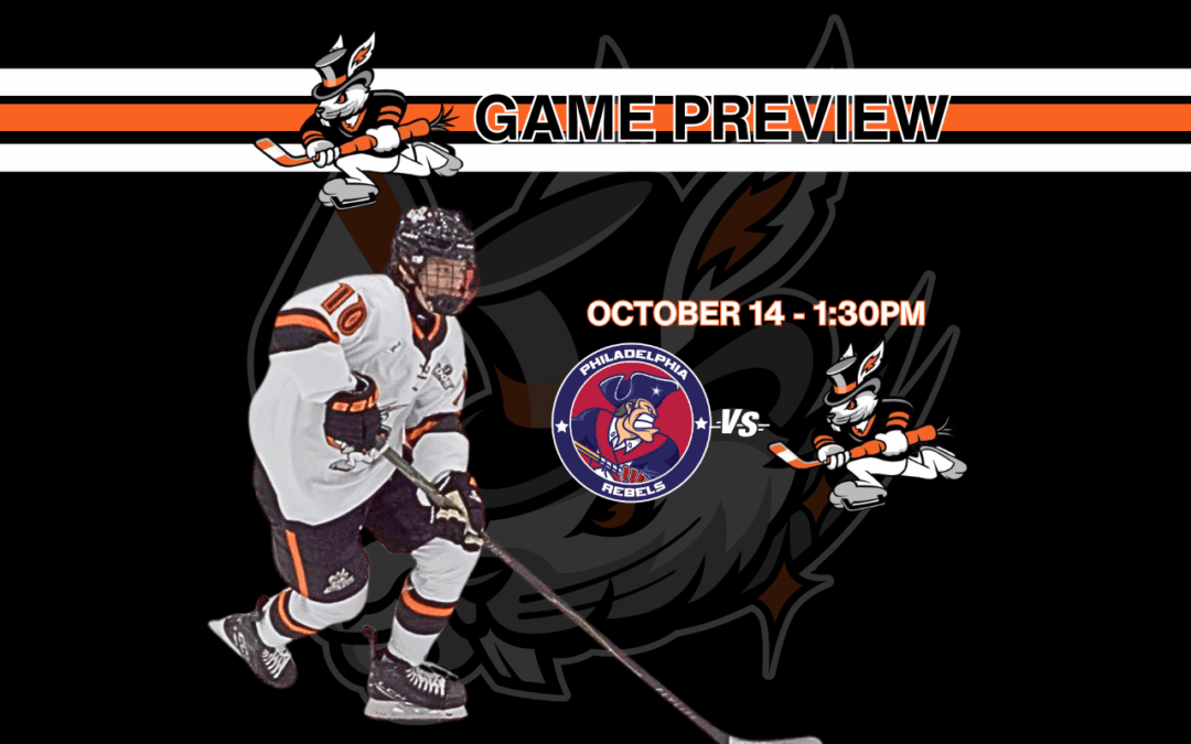 Game Preview: Hat Tricks and Rebels Wrap Up Three-Game Series