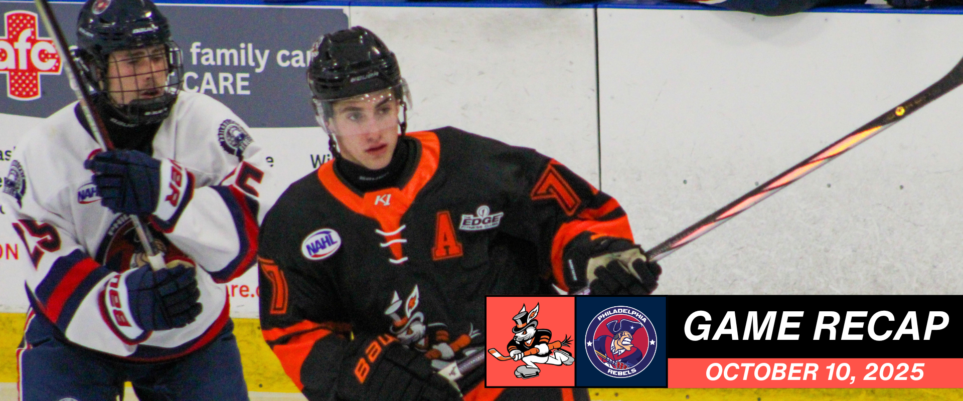 Power Play Propels Hat Tricks to 2–1 Win Over Rebels