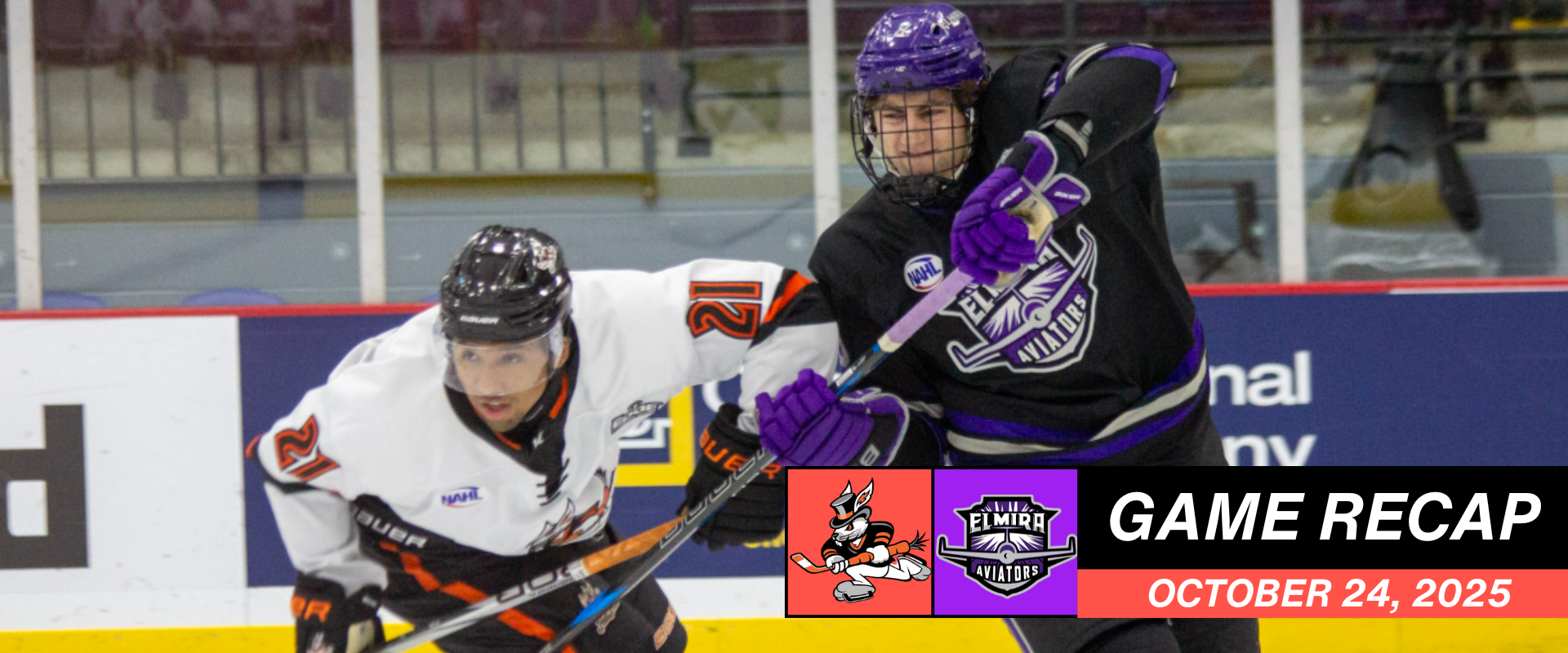 Hat Tricks’ Comeback Effort Spoiled by Late Bounce in 4–3 Loss to Aviators