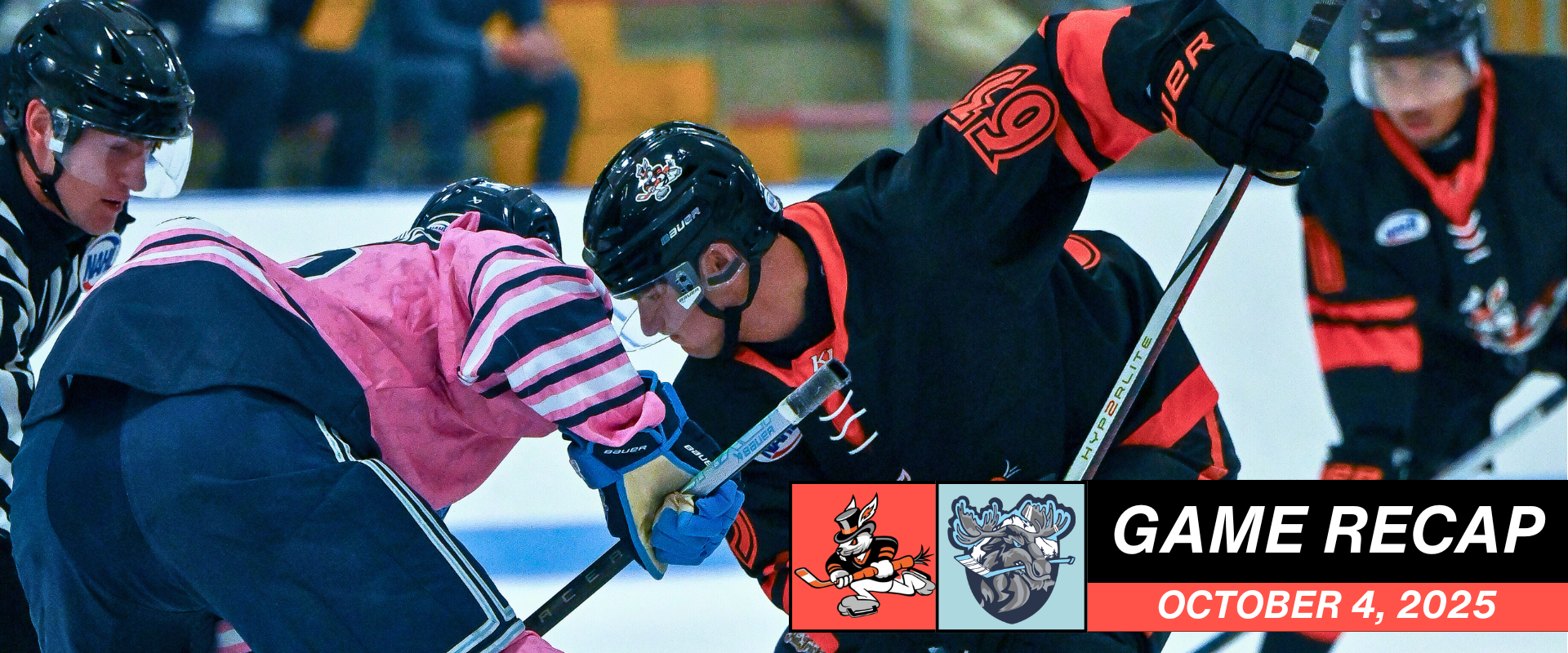 October 4 GR Article Tricks Edged 4 - 3 in Overtime by Mountain Kings