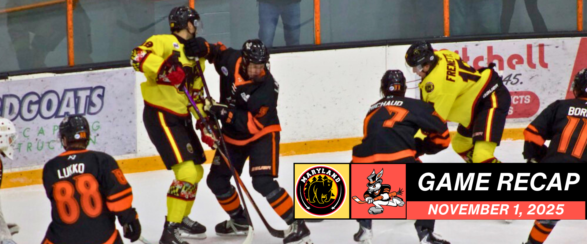 Late Goal Sinks Hat Tricks in 5–4 Thriller vs. Black Bears