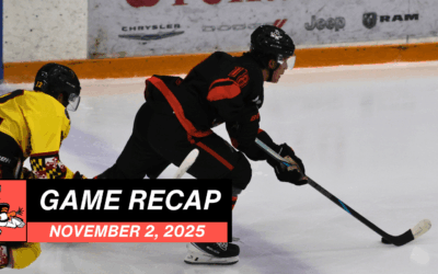 Hat Tricks Strike Early, Top Black Bears 6–3 to Split Weekend Series