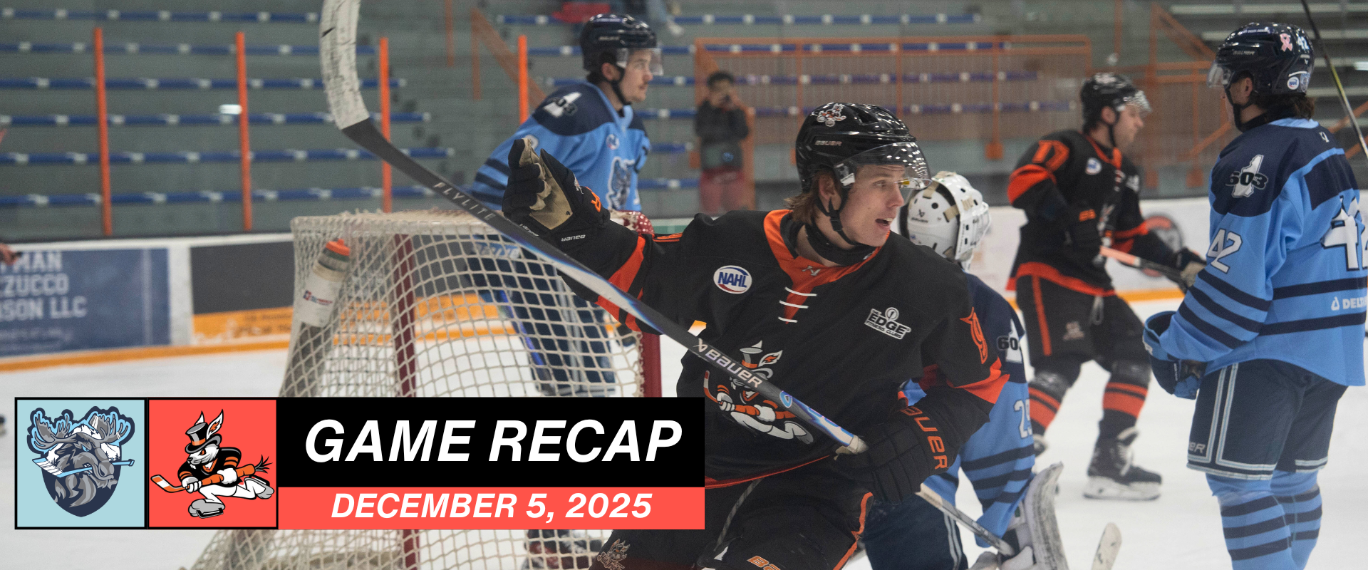DECEMBER 5 Recap Article Hat Tricks Cruise Past Mountain Kings 5–1 Behind Shpungin’s Two-Goal Night