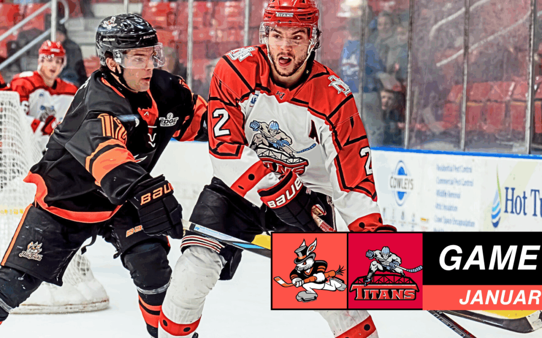 Late Second-Period Surge Lifts Titans Past Hat Tricks, 5–2
