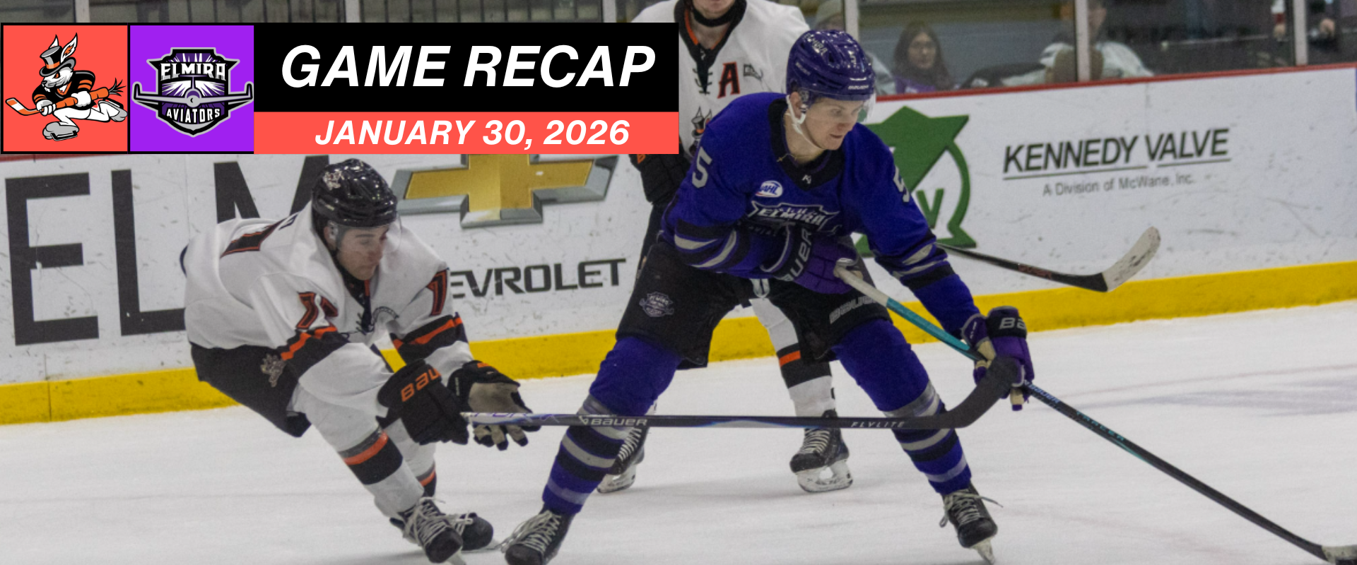 Late Push Falls Short as Hat Tricks Drop Opener to Aviators