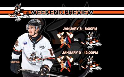 Weekend Preview: Jan. 8 & 9 — Hat Tricks Welcome Tomahawks to Danbury