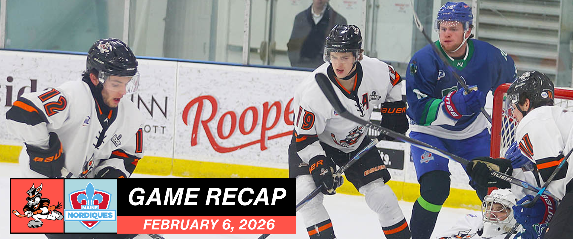 Hat Tricks Rally Falls Short in Overtime Loss to Nordiques