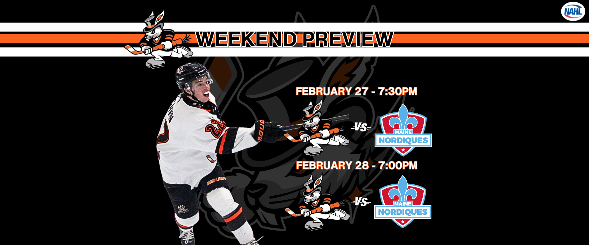 Tight-Checking Series Returns to Auburn as Hat Tricks Close February in Maine