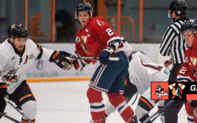 Tomahawks Top Hat Tricks 3–1 in Series Opener