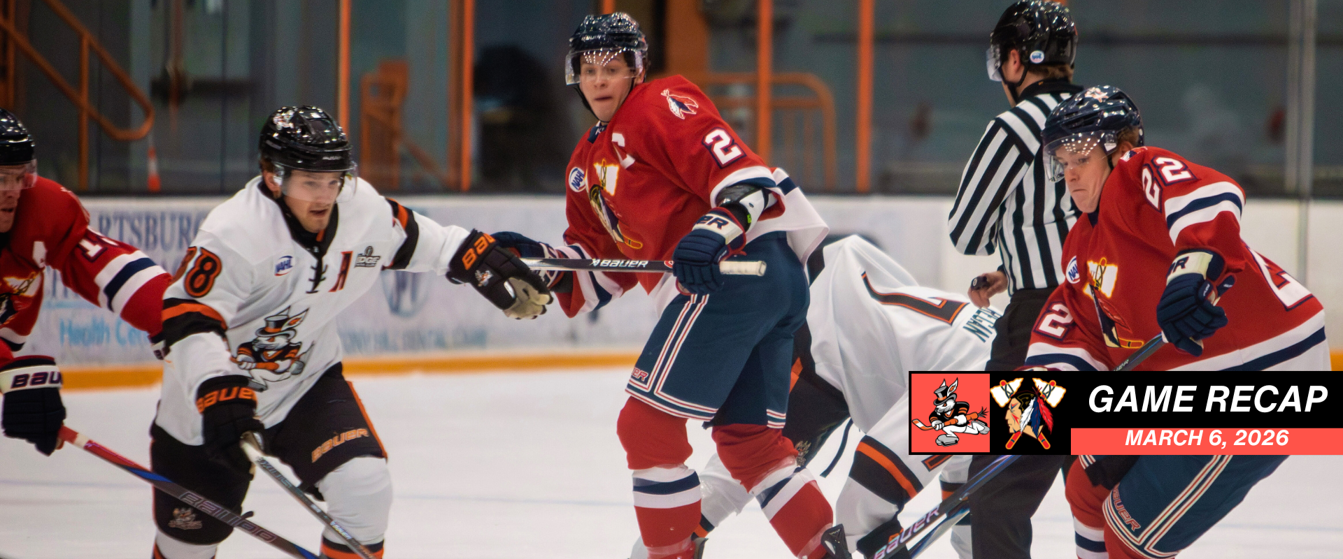 Tomahawks Top Hat Tricks 3–1 in Series Opener