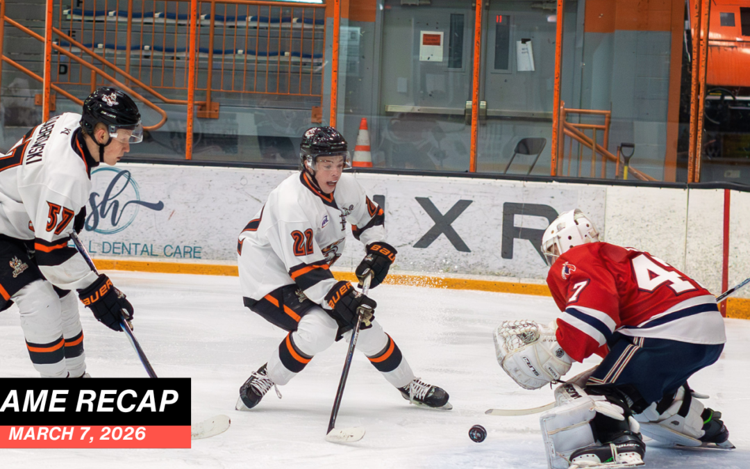 Sullivan Scores With Two Seconds Left in OT as Tomahawks Edge Hat Tricks 4–3