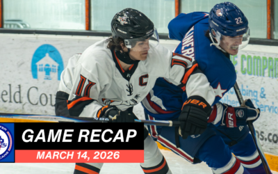 Giles’ Hat Trick Lifts Jr. Americans Past Hat Tricks 3–1 to Complete Weekend Sweep