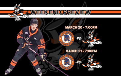 Hat Tricks Return Home for Crucial Trashers Weekend Showdown with Generals