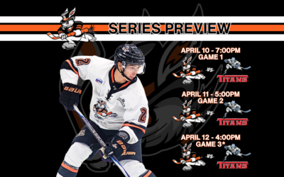 Hat Tricks Open First-Ever Playoff Series on Road Against Titans