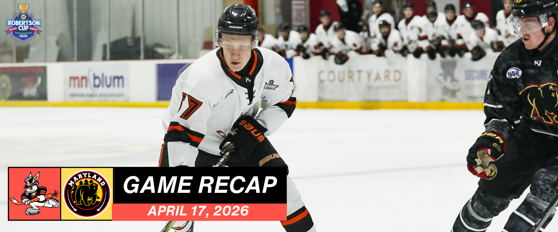 Black Bears Pull Away in Second Period, Take Game 1 Over Hat Tricks