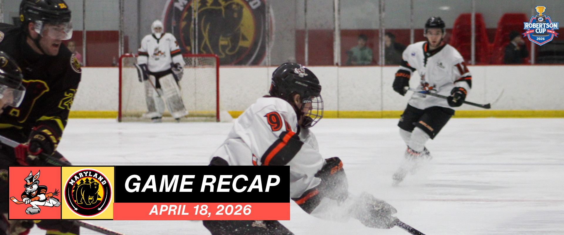 April 18 GR Article Black Bears Surge Early, Take Commanding 2–0 Series Lead Over Hat Tricks