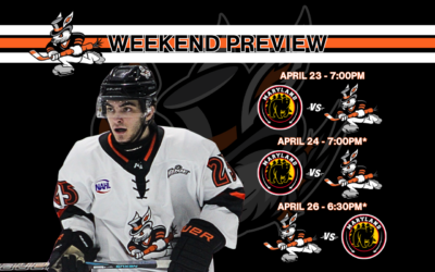 Hat Tricks Return Home Facing Elimination, Aim to Extend Series Against Black Bears