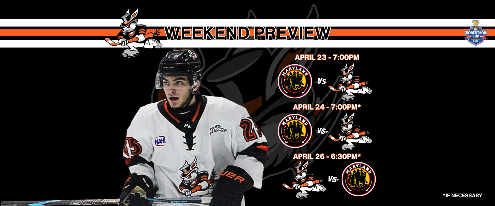 Hat Tricks Return Home Facing Elimination, Aim to Extend Series Against Black Bears