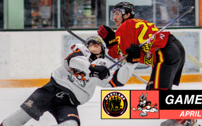 Hat Tricks Battle Back, Fall in Overtime to Maryland in Regular Season Finale