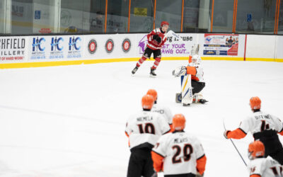Hat Tricks show resilience, come from behind to beat Titans 3-2 in Shootout