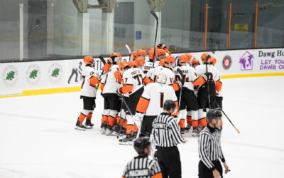 Hat Tricks steal victory from Titans, score three unanswered, win in Shootout.